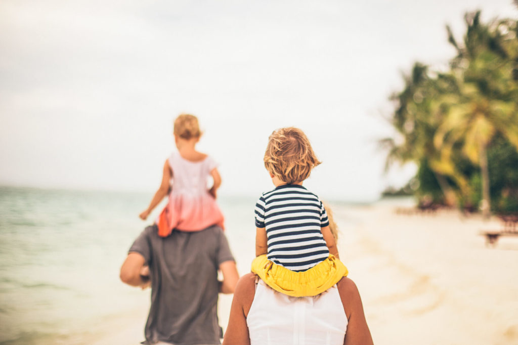 Beach vacation picture
