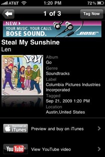 Shazam App for Android and iPhone
