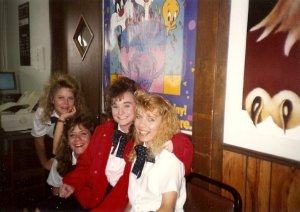 Six Flags (Trisha on the far right)