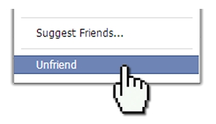 unfriend