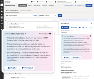 Indeed Smart Sourcing Candidate Details