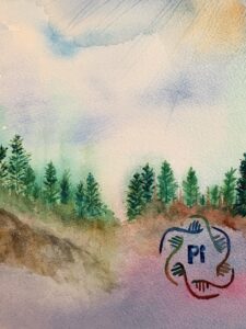 Watercolor I painted while at PrismHR live! 2026